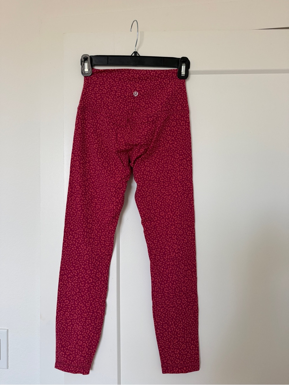 lululemon athletica Magenta All-Over Print Leggings